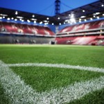 Hochzeit im Fußball-Stadion